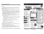Preview for 1 page of Campbell Hausfeld FP2004 Operating Instructions Manual
