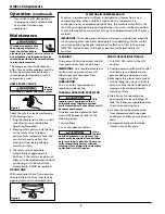 Preview for 4 page of Campbell Hausfeld FP2028999TT Operating Instructions And Parts Manual