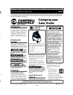 Preview for 9 page of Campbell Hausfeld FP2040 Operating Instructions And Parts Manual