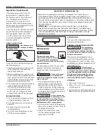 Preview for 4 page of Campbell Hausfeld FP204100 Operating Instructions And Parts Manual