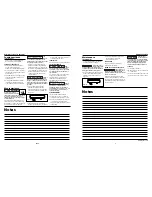 Preview for 5 page of Campbell Hausfeld FP2051 Operating Instructions And Parts Manual