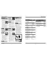 Preview for 2 page of Campbell Hausfeld FP205101 Operating Instructions And Parts Manual