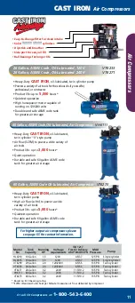 Preview for 6 page of Campbell Hausfeld FP2052 Specification Sheet