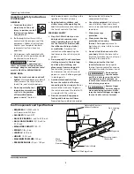 Preview for 2 page of Campbell Hausfeld Framing Nailer IFN21950 Operating Instructions Manual