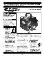 Preview for 7 page of Campbell Hausfeld GN0800 Operating Instructions Manual