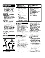 Preview for 2 page of Campbell Hausfeld GN301502AC Operating Instructions Manual