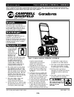 Preview for 13 page of Campbell Hausfeld GN356402AC Operating Instructions Manual