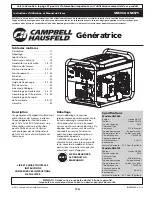 Preview for 17 page of Campbell Hausfeld GN5060 Operating Instructions Manual