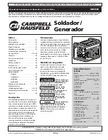 Предварительный просмотр 41 страницы Campbell Hausfeld GW4502 Operating Instructions And Parts Manual