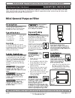 Campbell Hausfeld HDA704 Operating Instructions Manual preview