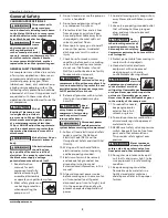 Preview for 2 page of Campbell Hausfeld HG3000 Series Operating Instructions Manual