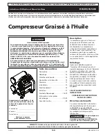 Preview for 13 page of Campbell Hausfeld HL5404 Operating Instructions And Parts Manual