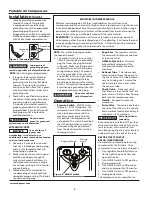 Предварительный просмотр 4 страницы Campbell Hausfeld HM7000 Operating Instructions Manual