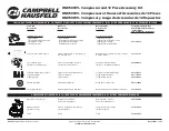 Campbell Hausfeld HM750099 Brochure preview