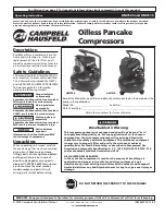 Preview for 1 page of Campbell Hausfeld HM7510 Operating Instructions Manual