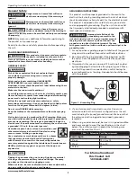Preview for 2 page of Campbell Hausfeld HV2000 Series Operating Instructions And Parts Manual
