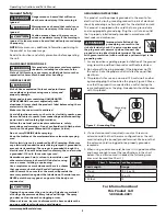 Предварительный просмотр 2 страницы Campbell Hausfeld HV2000 Series Operating Instructions And Parts Manual