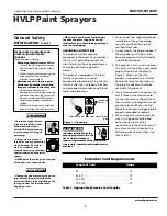 Preview for 3 page of Campbell Hausfeld HV2100 Operating Instructions And Parts Manual