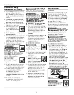 Preview for 2 page of Campbell Hausfeld IN626100AV Operating Instructions Manual