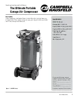 Preview for 3 page of Campbell Hausfeld IN629500AV Operating Instructions And Parts Manual