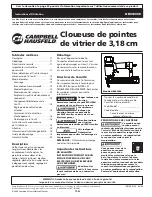 Предварительный просмотр 11 страницы Campbell Hausfeld IN715401AV Operating Instructions Manual