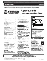 Preview for 11 page of Campbell Hausfeld IN715601AV Operating Instructions Manual