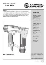 Preview for 3 page of Campbell Hausfeld IN727900AV Operating Instructions And Parts Manual