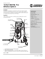 Предварительный просмотр 3 страницы Campbell Hausfeld IN728500AV Operating Instructions Manual