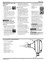 Предварительный просмотр 2 страницы Campbell Hausfeld IN730800AV Operating Instructions Manual