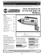 Предварительный просмотр 17 страницы Campbell Hausfeld IN735300AV Operating Instructions Manual