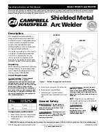 Preview for 1 page of Campbell Hausfeld IN972101AV Operating Instructions And Parts Manual