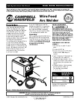 Preview for 1 page of Campbell Hausfeld IN974200AV Operating Instructions And Parts Manual