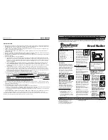 Preview for 1 page of Campbell Hausfeld IRON FORCE IFN03000 Operating Instructions Manual