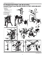 Предварительный просмотр 3 страницы Campbell Hausfeld LIGHT DUTY CART Airless Paint Sprayers Assembly Instructions And Parts List