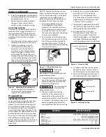 Preview for 3 page of Campbell Hausfeld MP3311 Operating Instructions And Parts List Manual