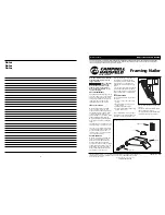 Preview for 1 page of Campbell Hausfeld NS2190 Instruction Sheet