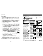 Preview for 9 page of Campbell Hausfeld NS219000 Operating Instructions Manual