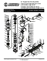 Preview for 1 page of Campbell Hausfeld NS319001 Replacement Parts Manual