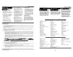 Preview for 2 page of Campbell Hausfeld PA208501 Operating Instructions And Parts Manual