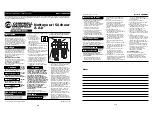 Предварительный просмотр 4 страницы Campbell Hausfeld PA208501 Operating Instructions And Parts Manual