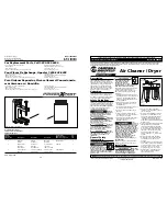 Preview for 1 page of Campbell Hausfeld PA208503 Operating Instructions And Parts Manual
