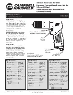 Campbell Hausfeld PL154598AV Replacement Parts Manual preview