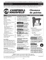 Предварительный просмотр 9 страницы Campbell Hausfeld PN201200 Operating Instructions Manual