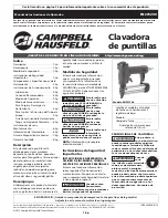 Preview for 17 page of Campbell Hausfeld PN201200 Operating Instructions Manual