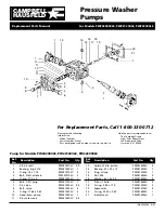 Preview for 2 page of Campbell Hausfeld Pressure Washer Replacement Parts List