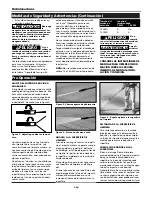 Preview for 20 page of Campbell Hausfeld pressure Washers Product Manual