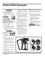 Предварительный просмотр 4 страницы Campbell Hausfeld PS120B Operating And Assembly Instructions Manual