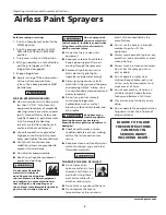 Preview for 5 page of Campbell Hausfeld PS250B Operating And Assembly Instruction Manual