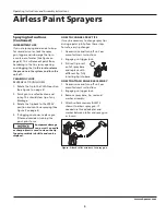 Preview for 9 page of Campbell Hausfeld PS250B Operating And Assembly Instruction Manual