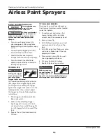 Preview for 15 page of Campbell Hausfeld PS250B Operating And Assembly Instruction Manual